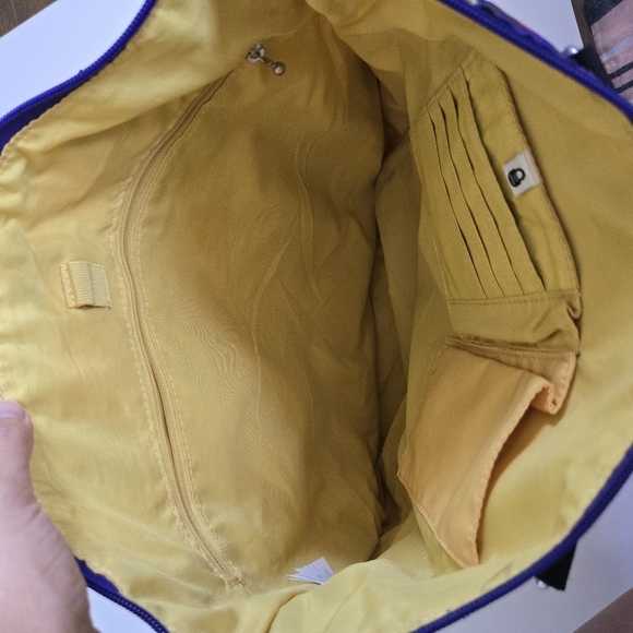 Baggallini All Set 3 in 1 Tote Backpack Travel Bag RFID-blocking technology - Picture 7 of 15